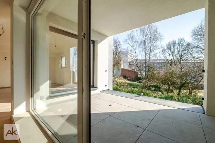 Balcony - Apartment with Garden in Arlon