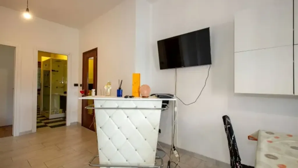 Soggiorno - Rearfitted Apartment with Balcony in Turin