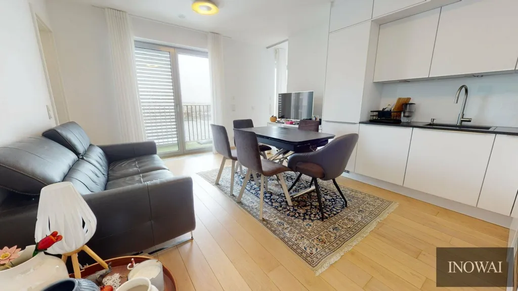 Soggiorno - 1-Bedroom Apartment with Parking in Luxembourg