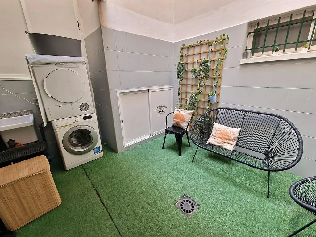 Pesuköök - Ground Floor Flat with Garden in Carrús Este, Elche