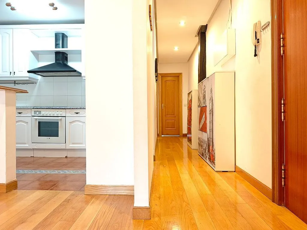 Kitchen - 1-Bedroom Flat with Balcony in Santiago Centre