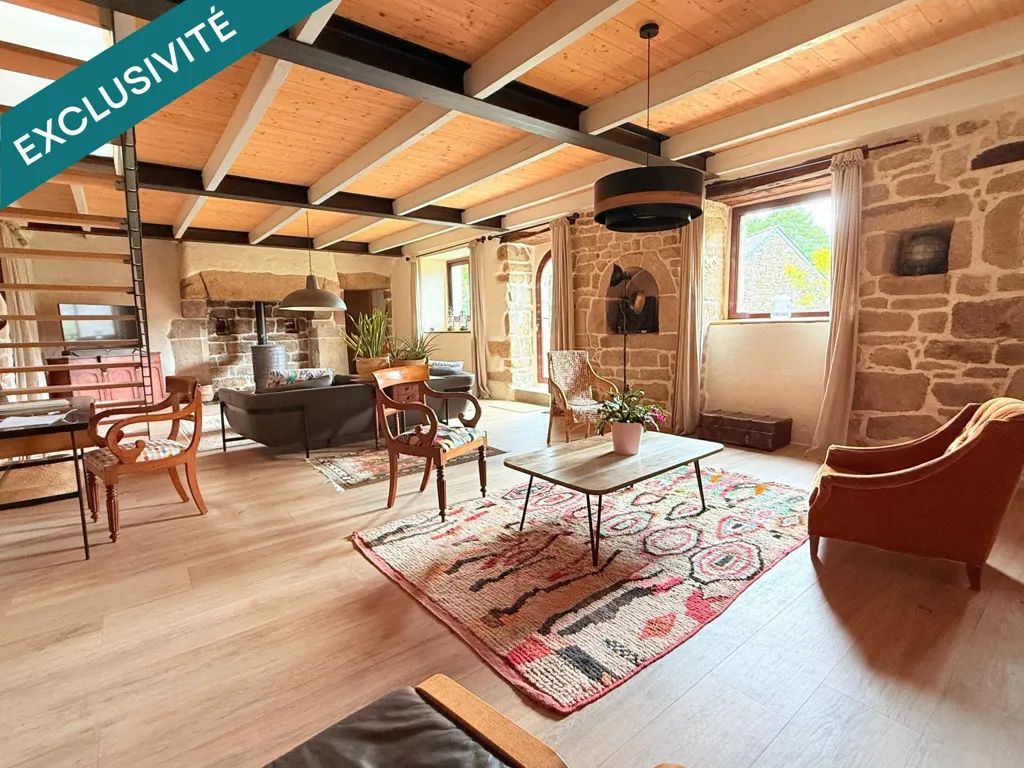 Elutuba - Rustic Longère with Garden in Bubry