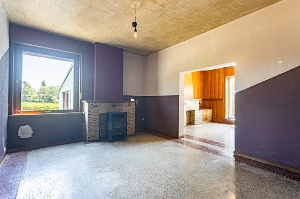 Living Room - House to Renovate with Garden in Meldert