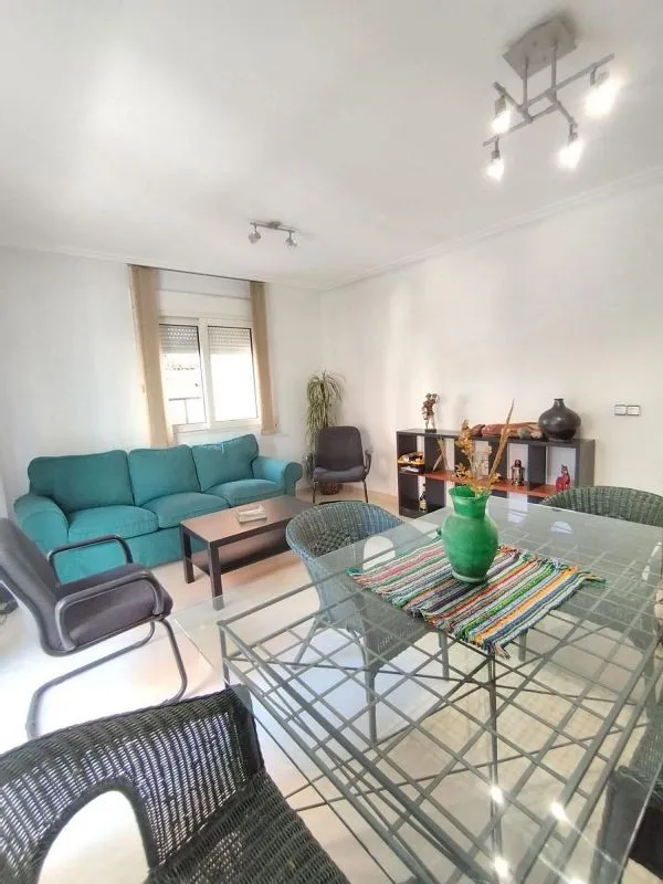 Séjour - Furnished Flat with Balcony in Murcia Centre