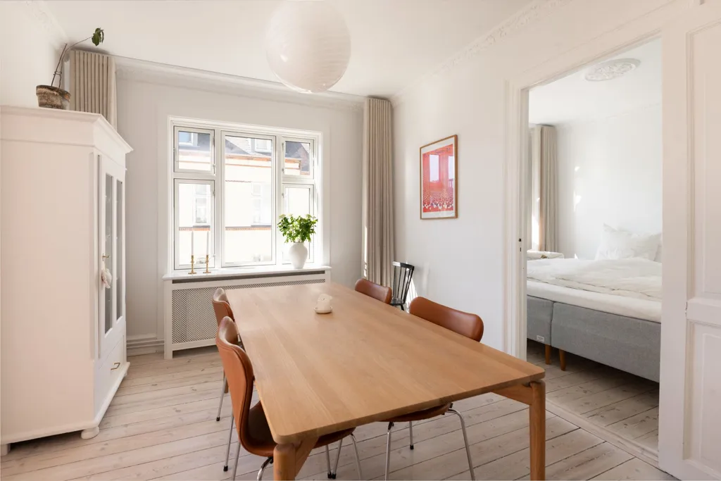 Salle à manger - Turnkey Flat with Historic Charm in Copenhagen Ø