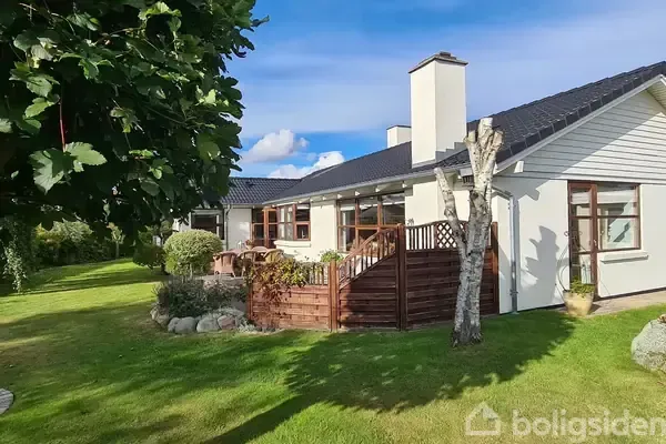 Garden - Etage Villa with Garden in Hirtshals