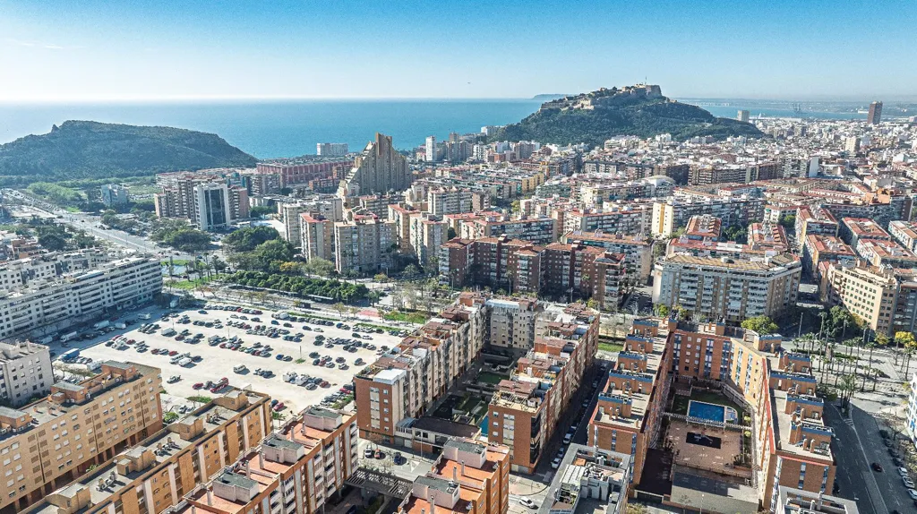 Õhuvaade - Penthouse with Private Terraces in Alicante