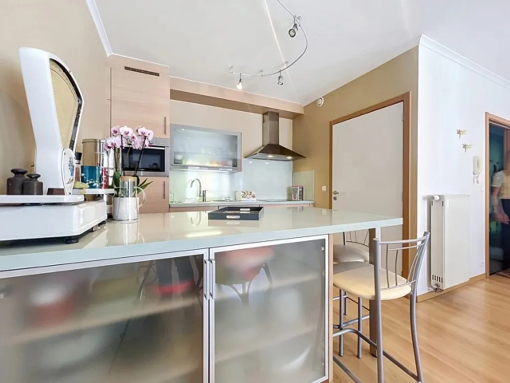 Köök - Apartment with Terrace in Liège