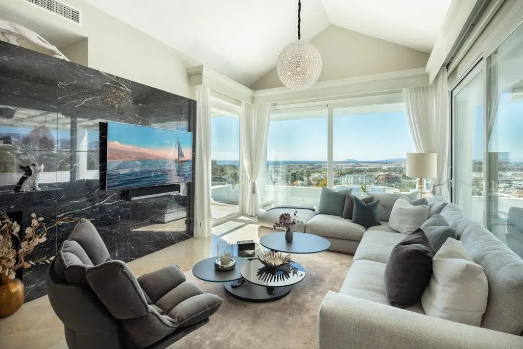 Séjour - Luxury Villa with Sea Views in Marbella