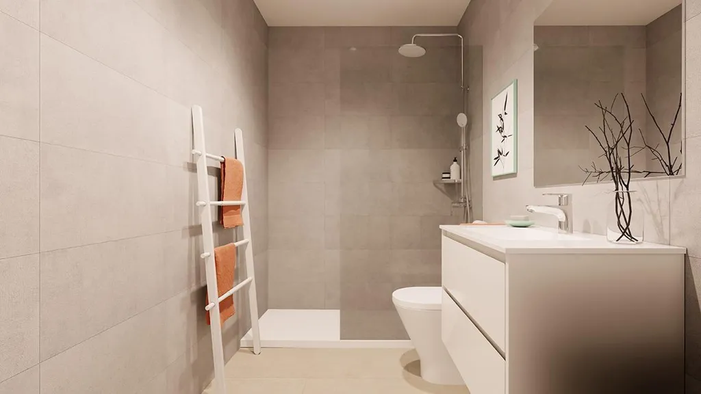 Salles de bain - Apartment with Sea Views in Alcaidesa, Cadiz