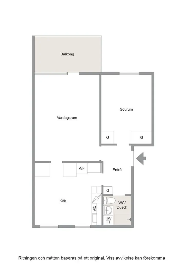 2-toaline korter asukohas Ludvika kommun