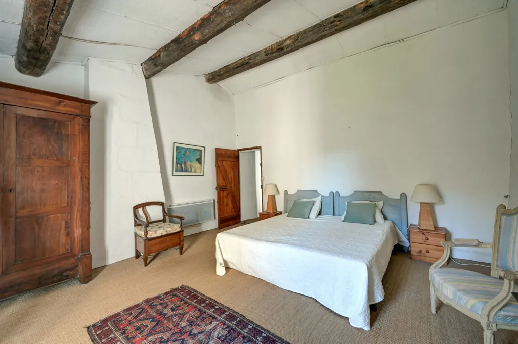 Bedrooms - Charming Property with Pool in Baux de Provence