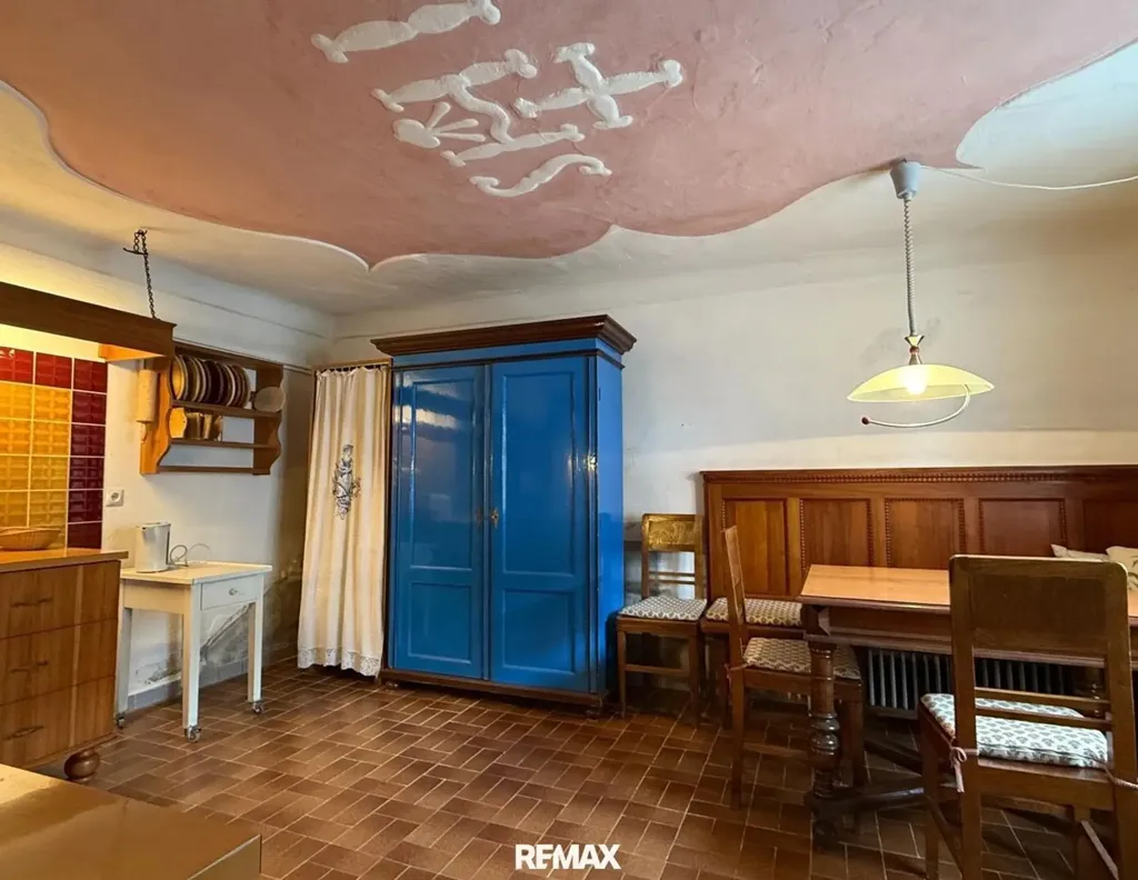 Sala da pranzo - Historic Cottage with Balcony in St. Oswald