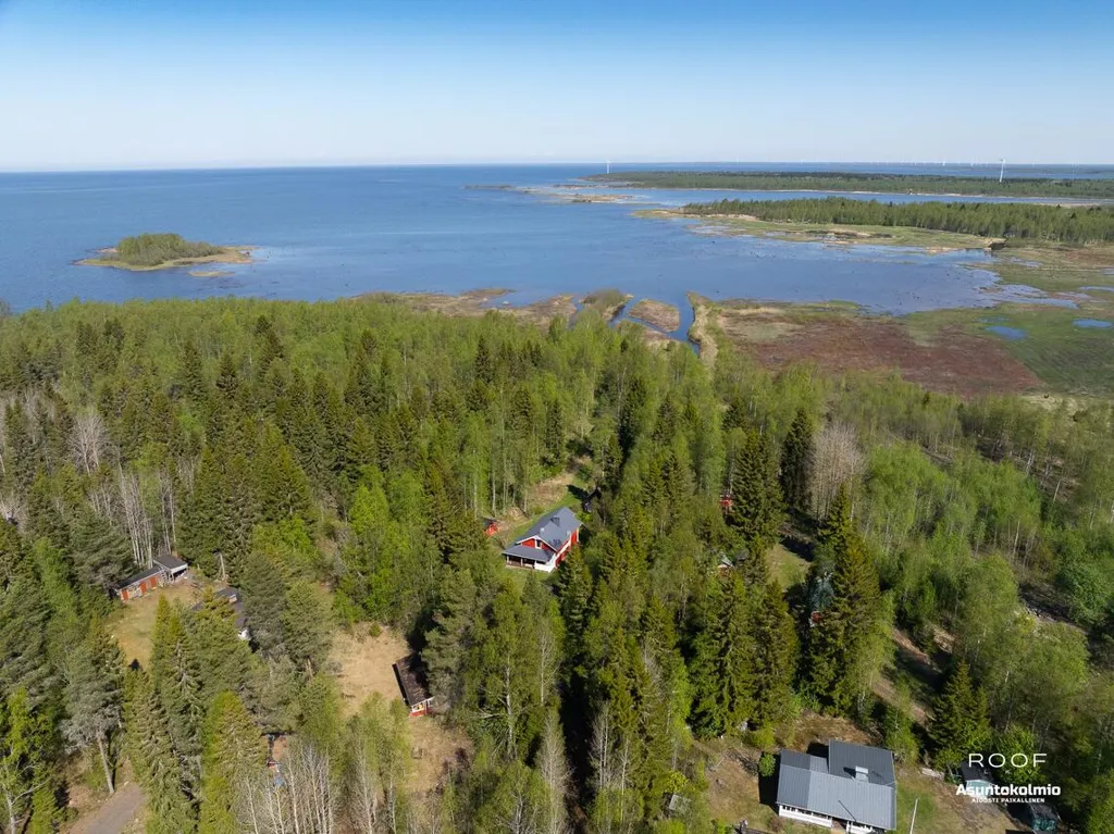 Õhuvaade - Cottage with Sea Sauna near Oulu