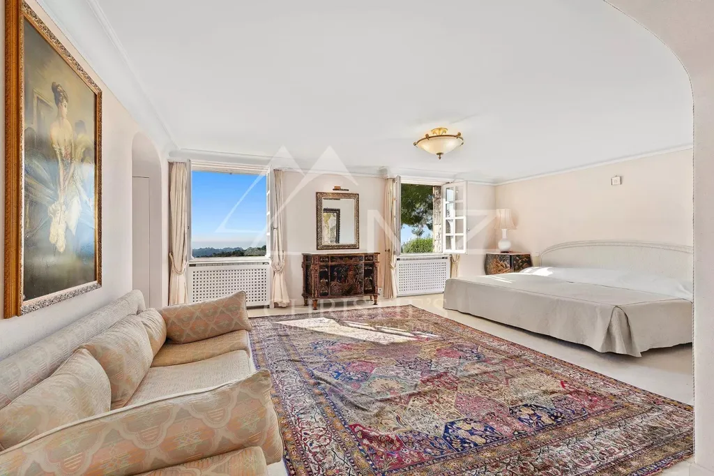 Chambres - Villa Provençale avec Vue Panoramique à Saint-Paul de Vence
