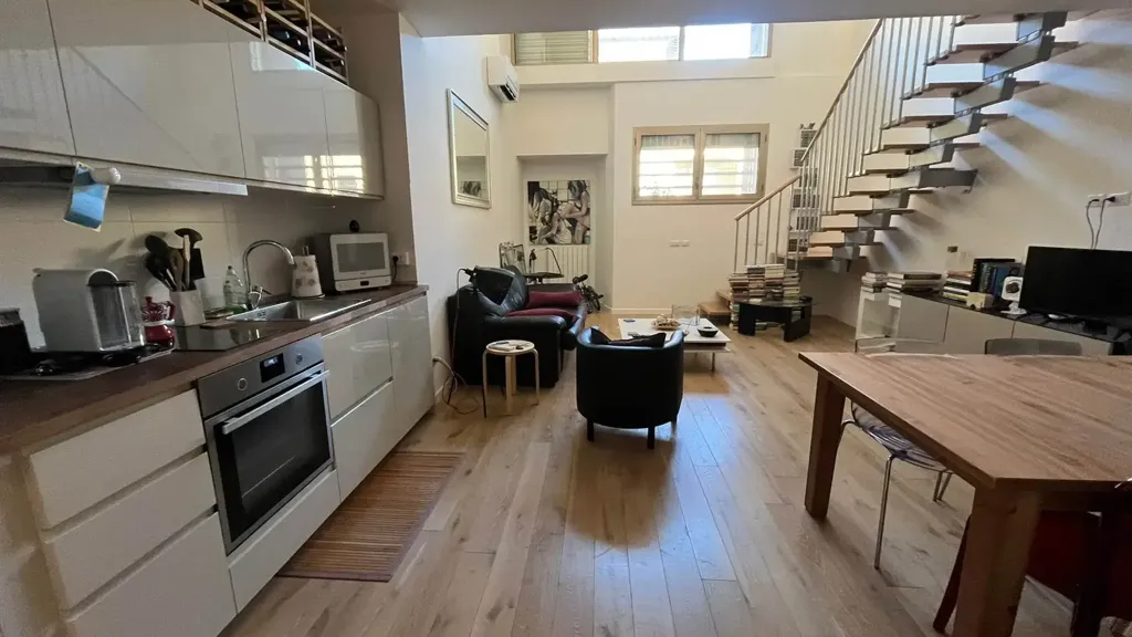 Kitchen - Loft with Tram Access in Florence