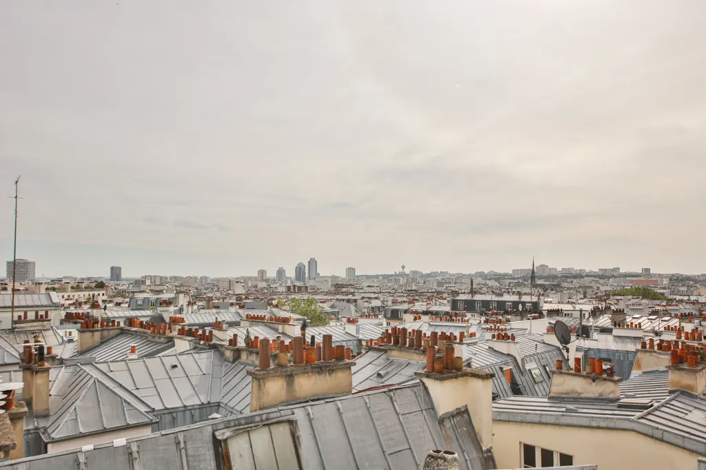 Terrazza - Bright 2-Bedroom Parisian Flat with Rooftop View