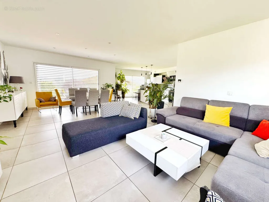 Soggiorno - Contemporary House with Pool in Saint-Joseph