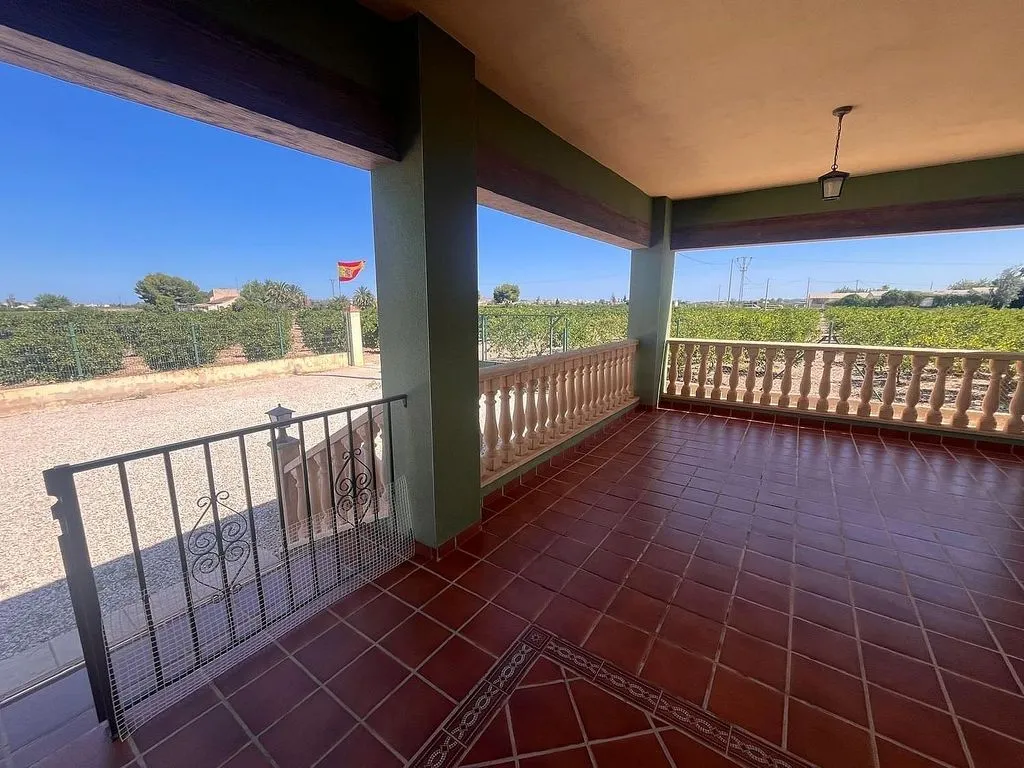 Terrass - Rustic House with Pool in Daya Nueva