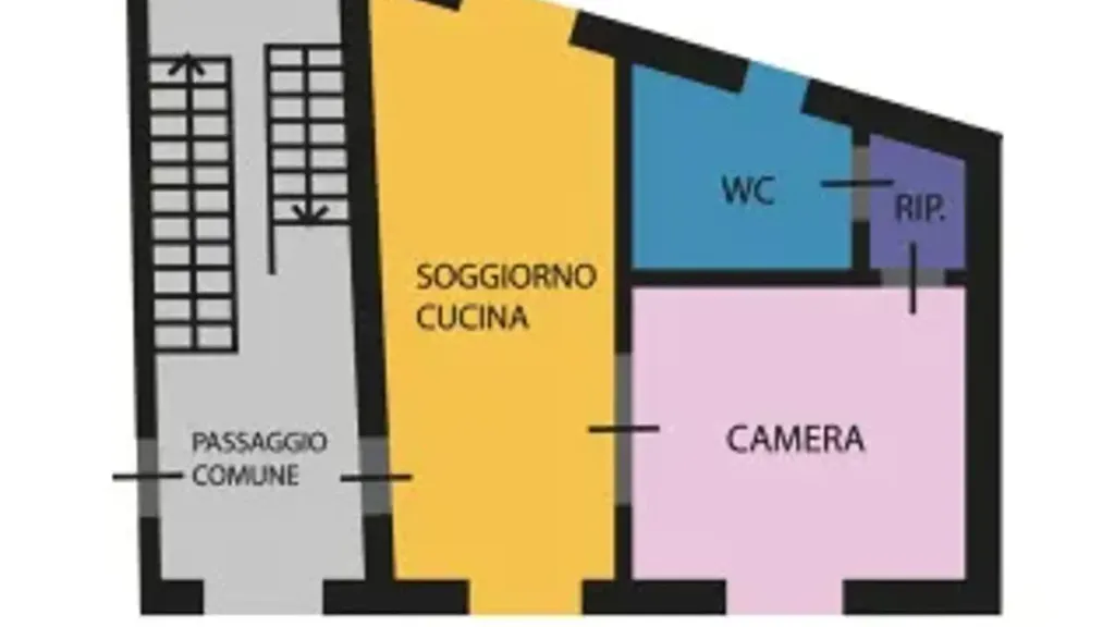 Plaan - New Studio Flat with Private Parking in Faenza