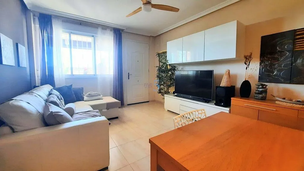 Séjour - Semi-detached House with Pool in Lomas de Cabo Roig