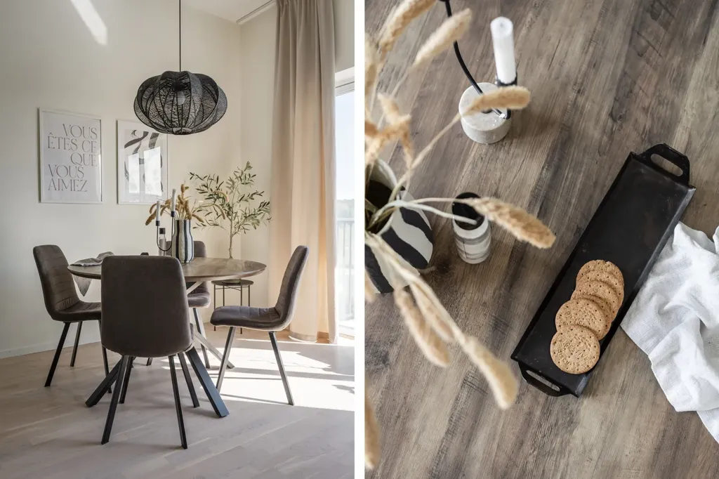 Salle à manger - Modern Flat with Balcony in Södra Ladugårdsängen