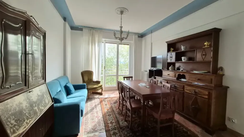 Söögituba - Rusticated Apartment with Panoramic View in Florence