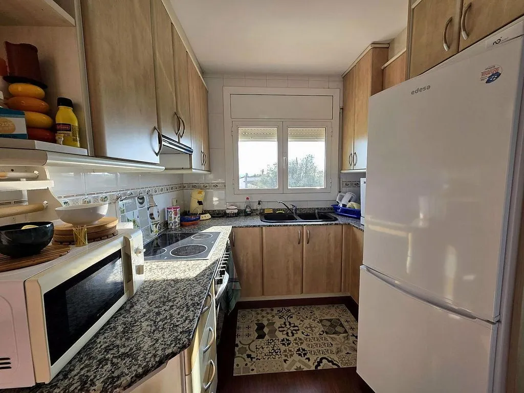 Kitchen - Chalet with Pool in Albinyana, Tarragona