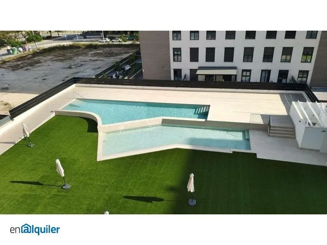 Vue aérienne - Apartment with Pool in Poble Vell