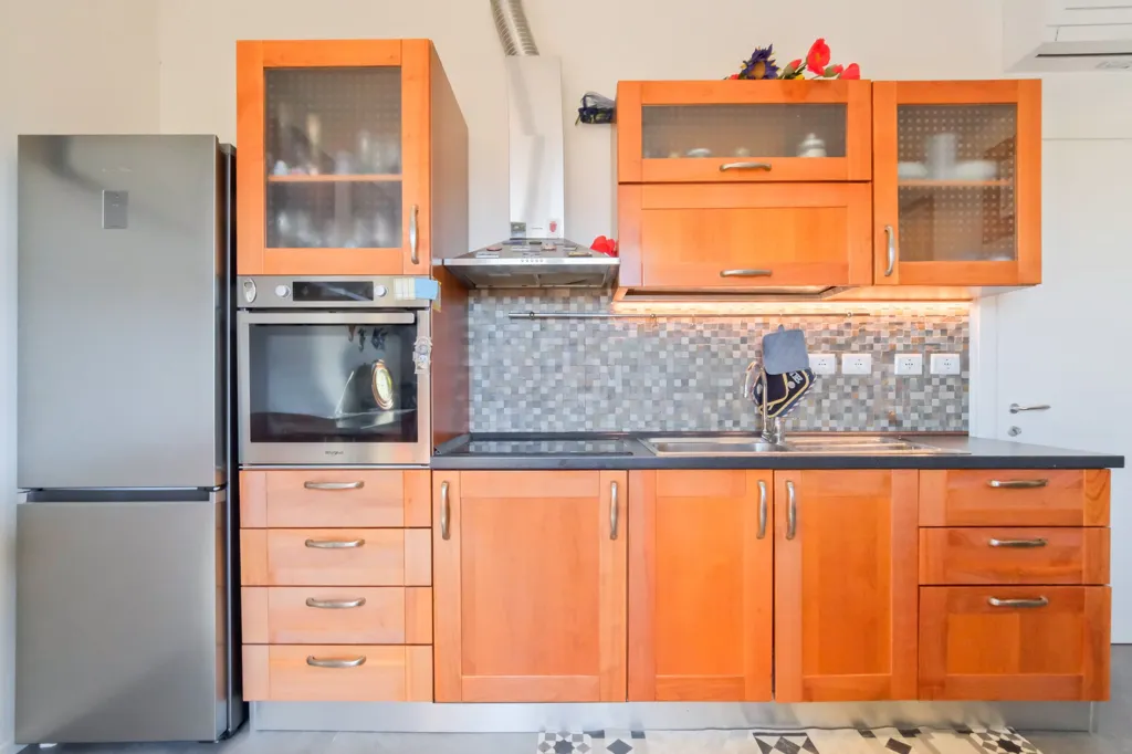 Cuisine - Rustic Apartment with Historic View in Florence