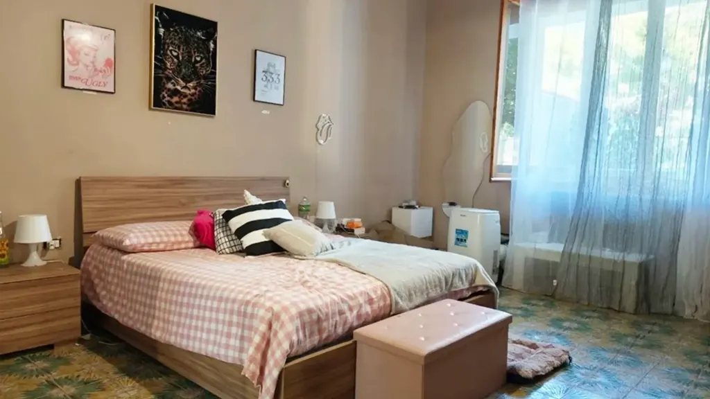 Dormitorios - Semi-Independent House with Garden in Selargius