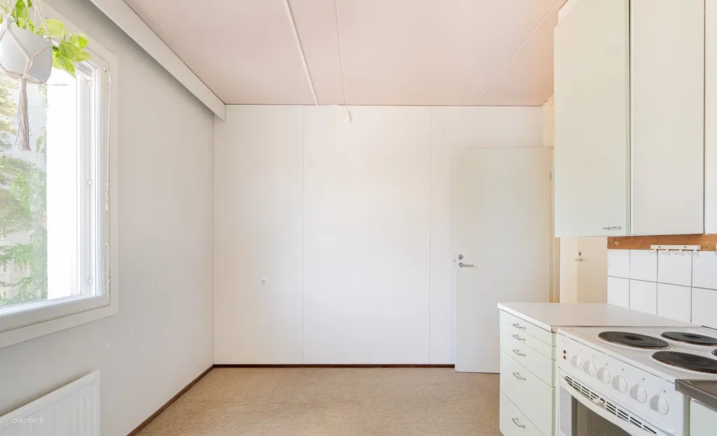 Cuisine - Apartment with Balcony in Heinola