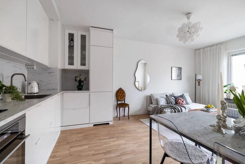 Cuisine - Modern Flat with Balcony on Paternostervägen