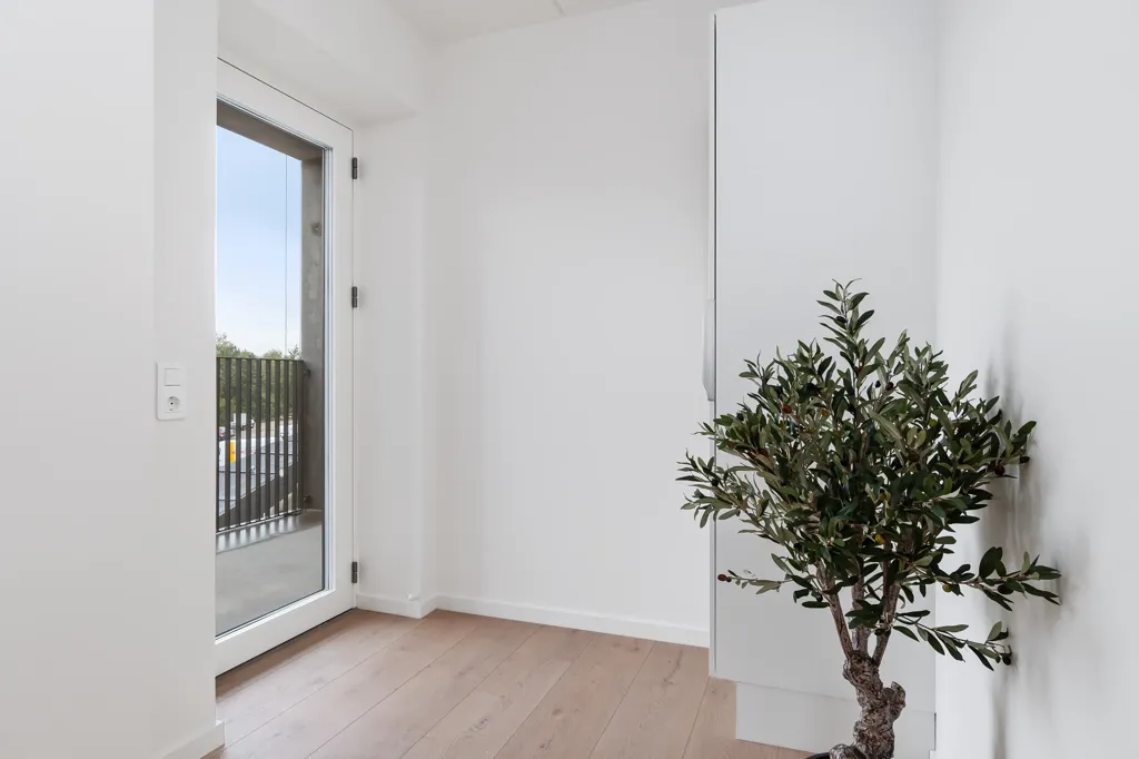 Entrée - Modern Flat with Balcony in Western Silkeborg