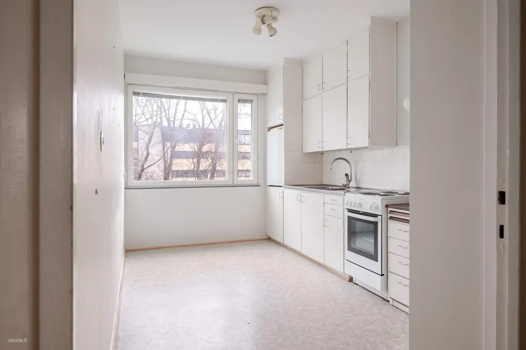Cucina - City Centre Flat with Courtyard View in Turku