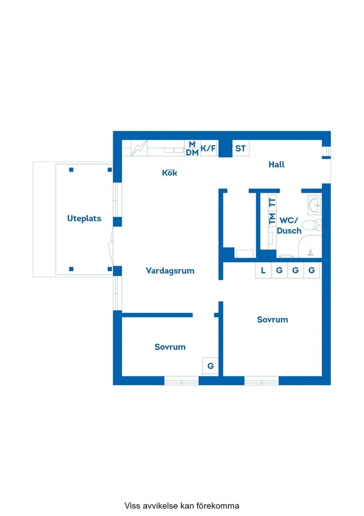 Plan - Terraced Flat with Garden in Falkenberg