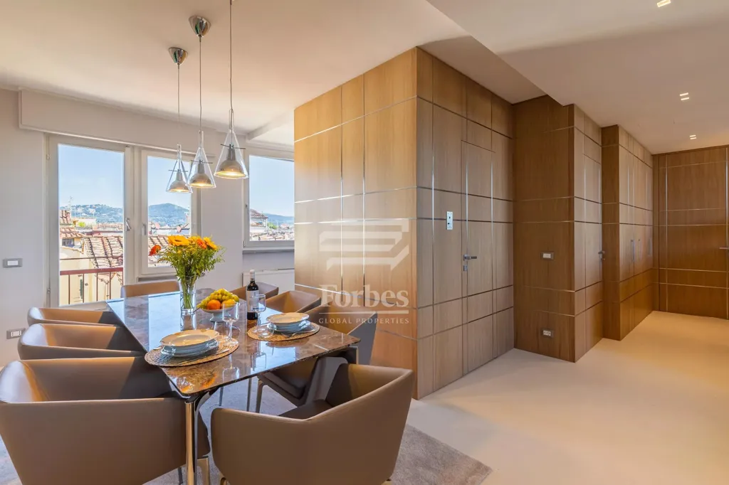Salle à manger - Renovated Penthouse with Panoramic Terrace in Florence
