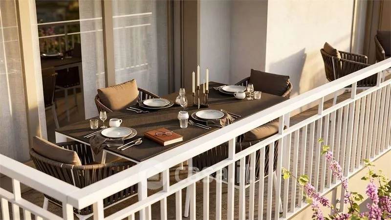 Balcony - Eco-Friendly Apartment with Terrace in Carpi