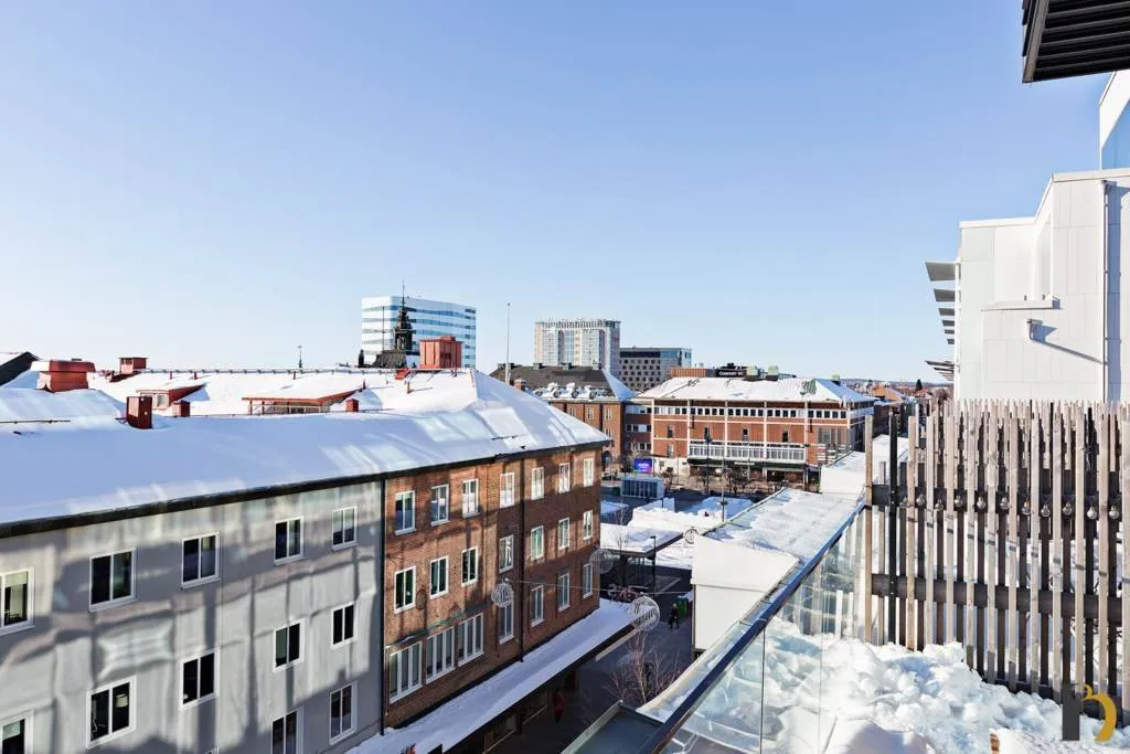 Balcon - Penthouse with Terrace in Umeå