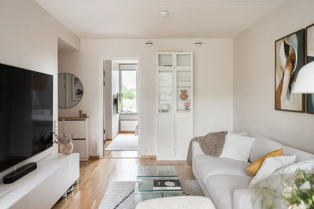 Séjour - Seafront Apartment with Garden in Söder
