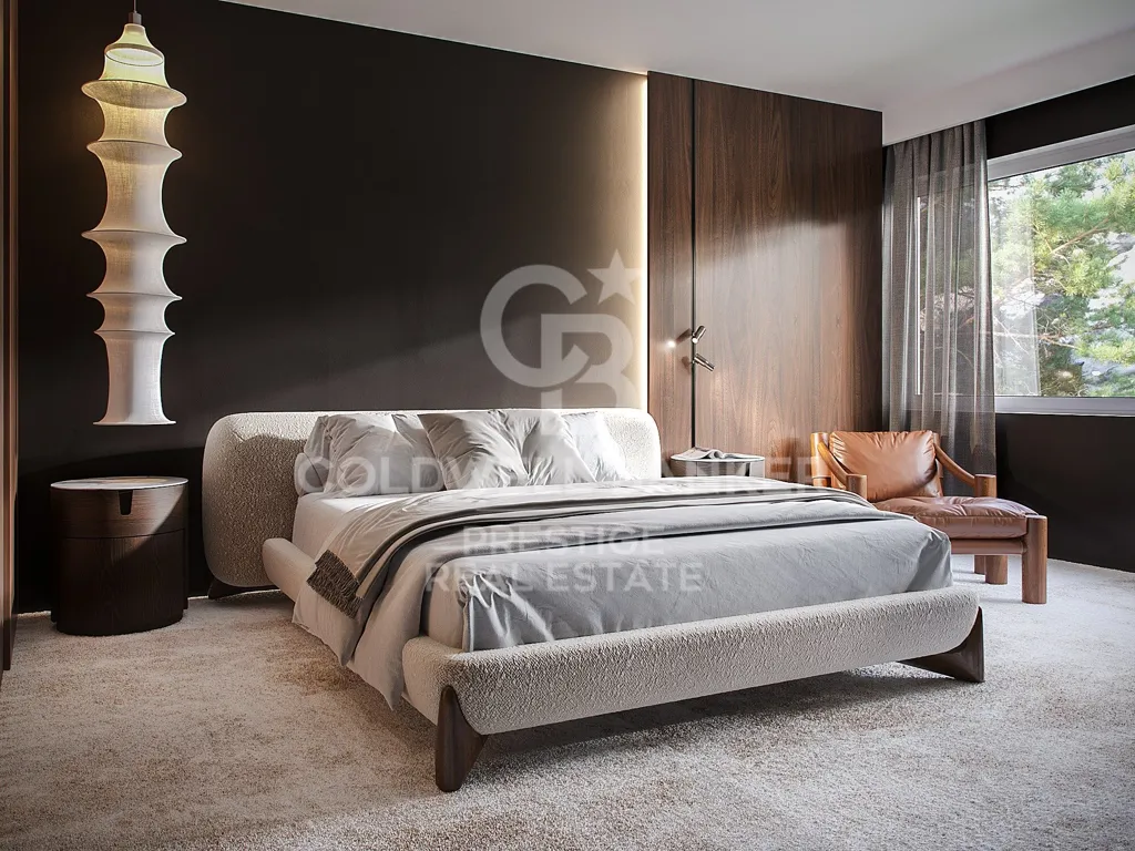 Bedrooms - Spacious Flat with Terrace in Exclusive Barcelona