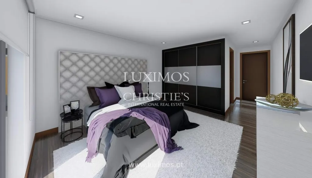 Bedrooms - Construction Project with Modern Design in Alcantarilha