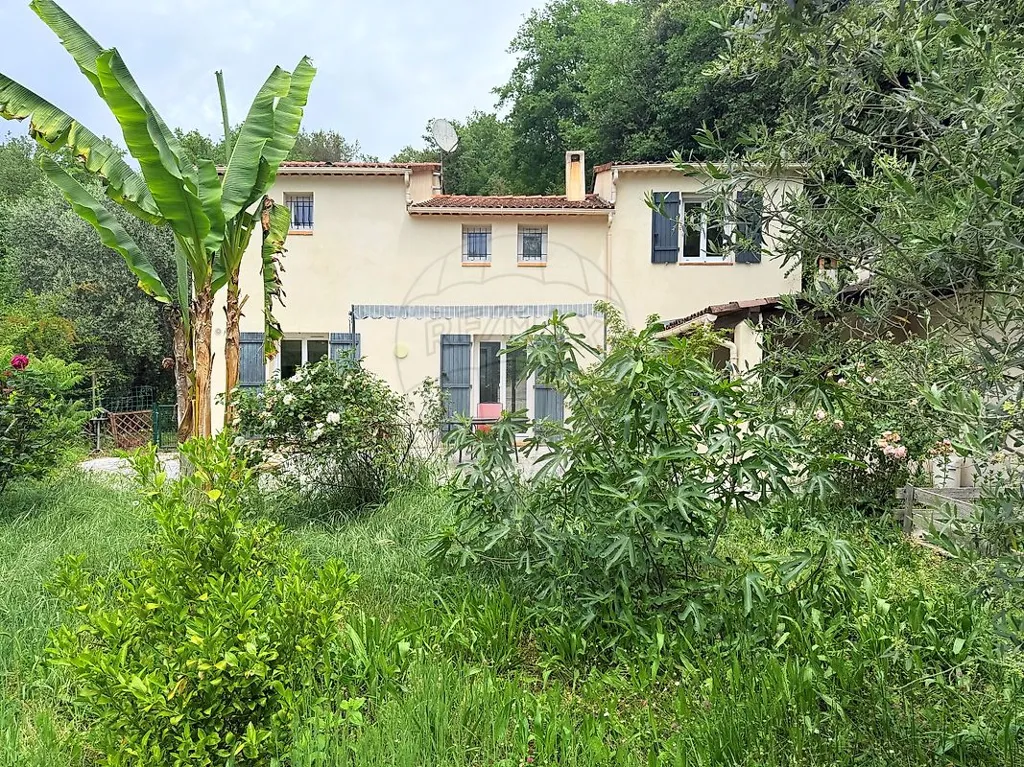 Extérieur - Maison avec Piscine dans le Sclos de Contes près de Nice