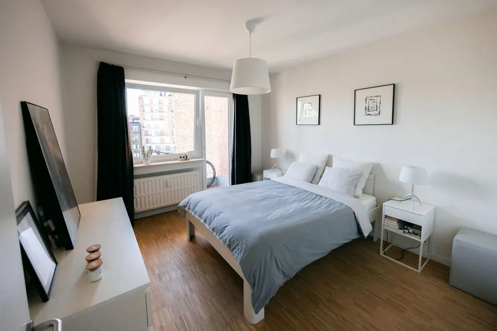 Camere da letto - Apartment with Park View in Liège