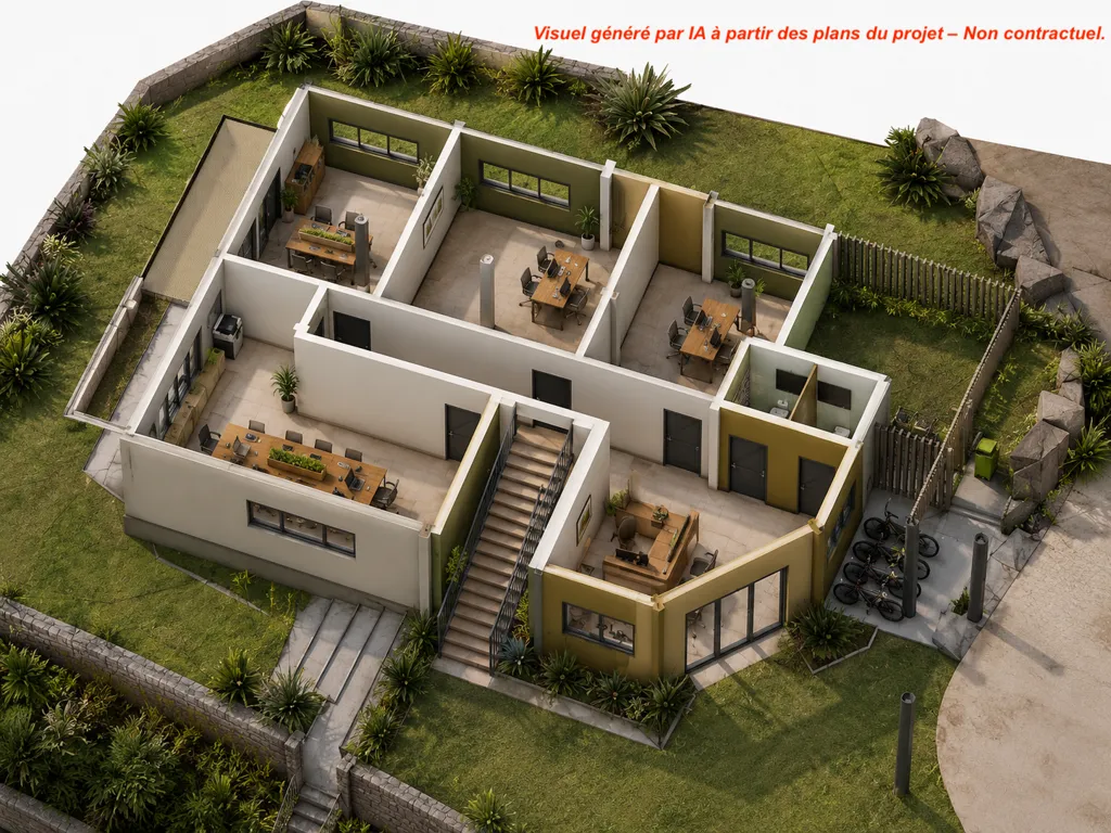 New Mixed-Use Property in Étang-Salé