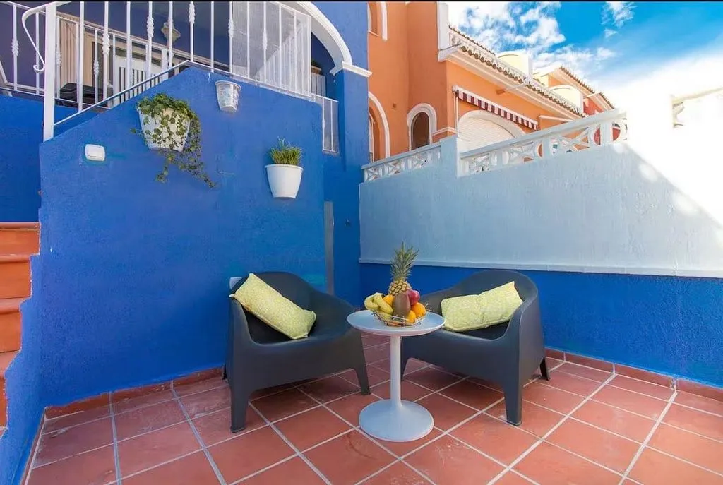 Terrace - Duplex with Pool and Sea View in Benitachell