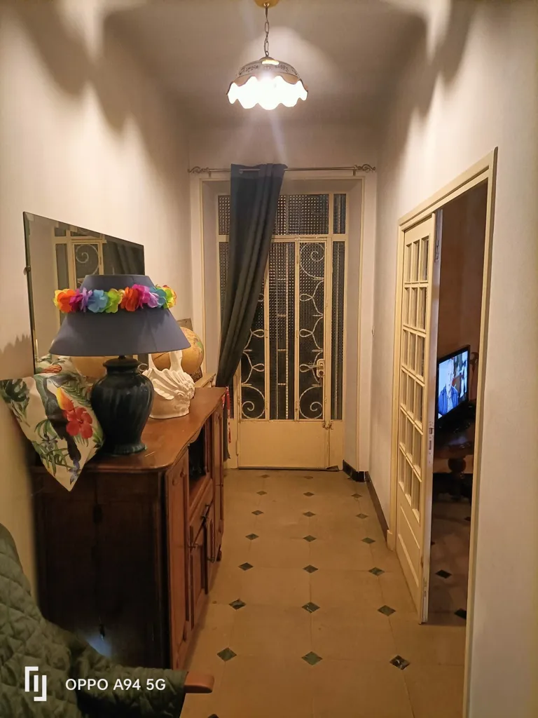 Hallway - Renovated House with Garden in Aubenas