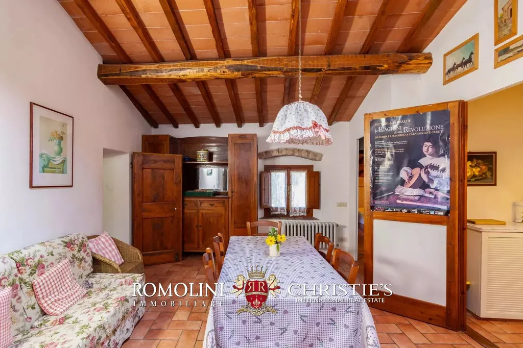 Dining Room - Villa with Vineyard and Pool near Florence
