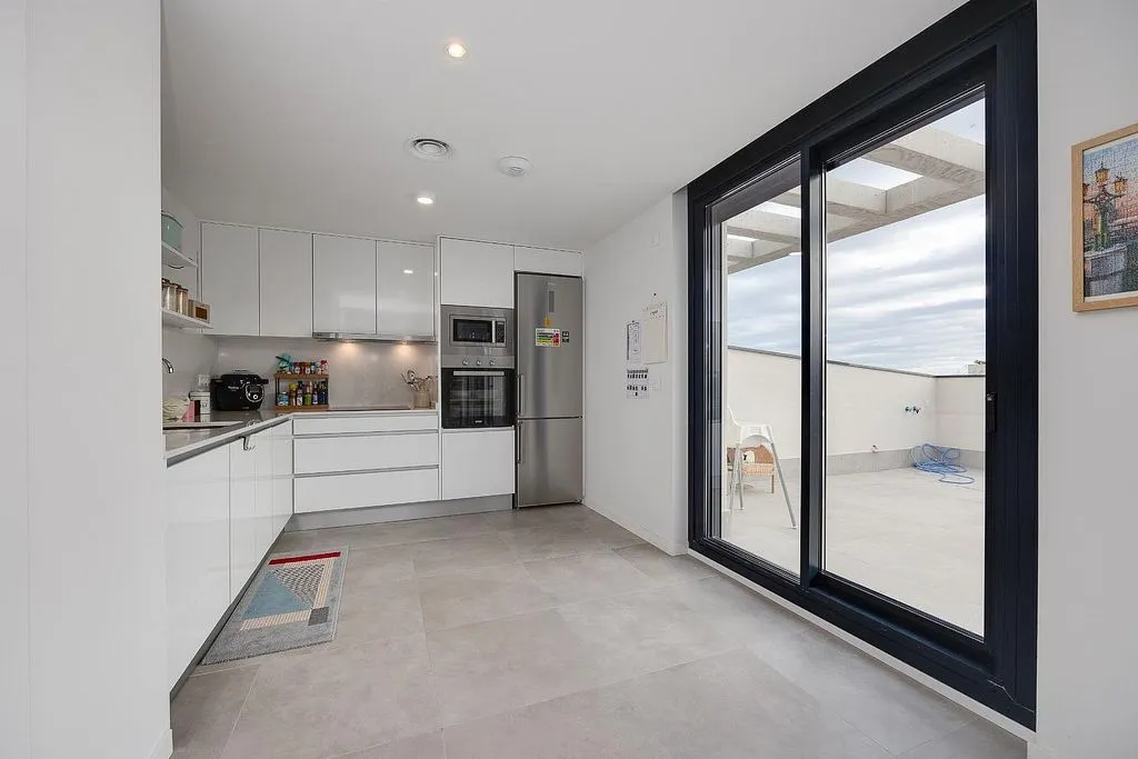 Köök - Penthouse with Pool in Dehesa de Campoamor