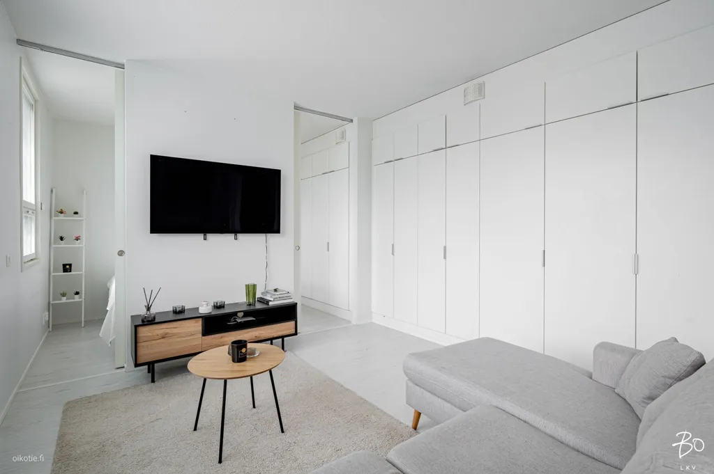 Séjour - Modern Flat with South Balcony in Espoo